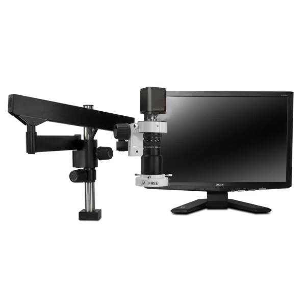 Auto-Focus Digital Inspection System, Compact LED On Articulating Arm